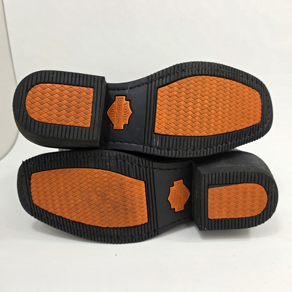 Harley-Davidson Shirley Leather motorcycle Rider Boots Women's Black Size 8.5 - Picture 9 of 16